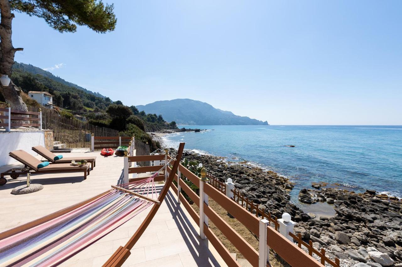 Villa Renata & Villa Filippos With Private Plunge Pool By Konnect 아기오스고르디오스 외부 사진