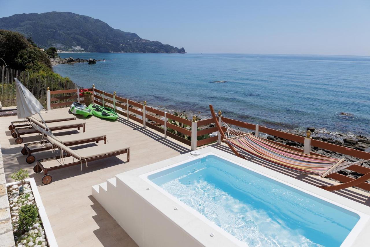 Villa Renata & Villa Filippos With Private Plunge Pool By Konnect 아기오스고르디오스 외부 사진