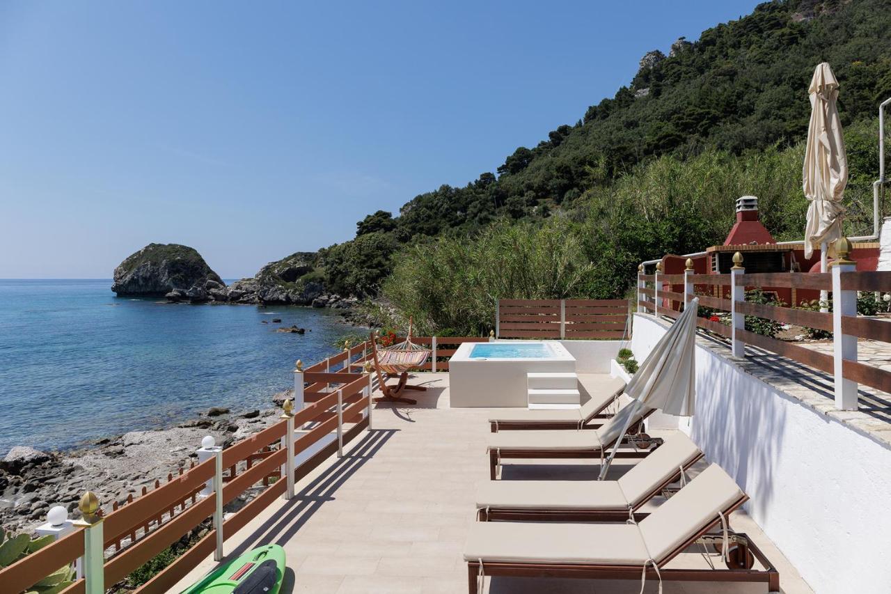 Villa Renata & Villa Filippos With Private Plunge Pool By Konnect 아기오스고르디오스 외부 사진