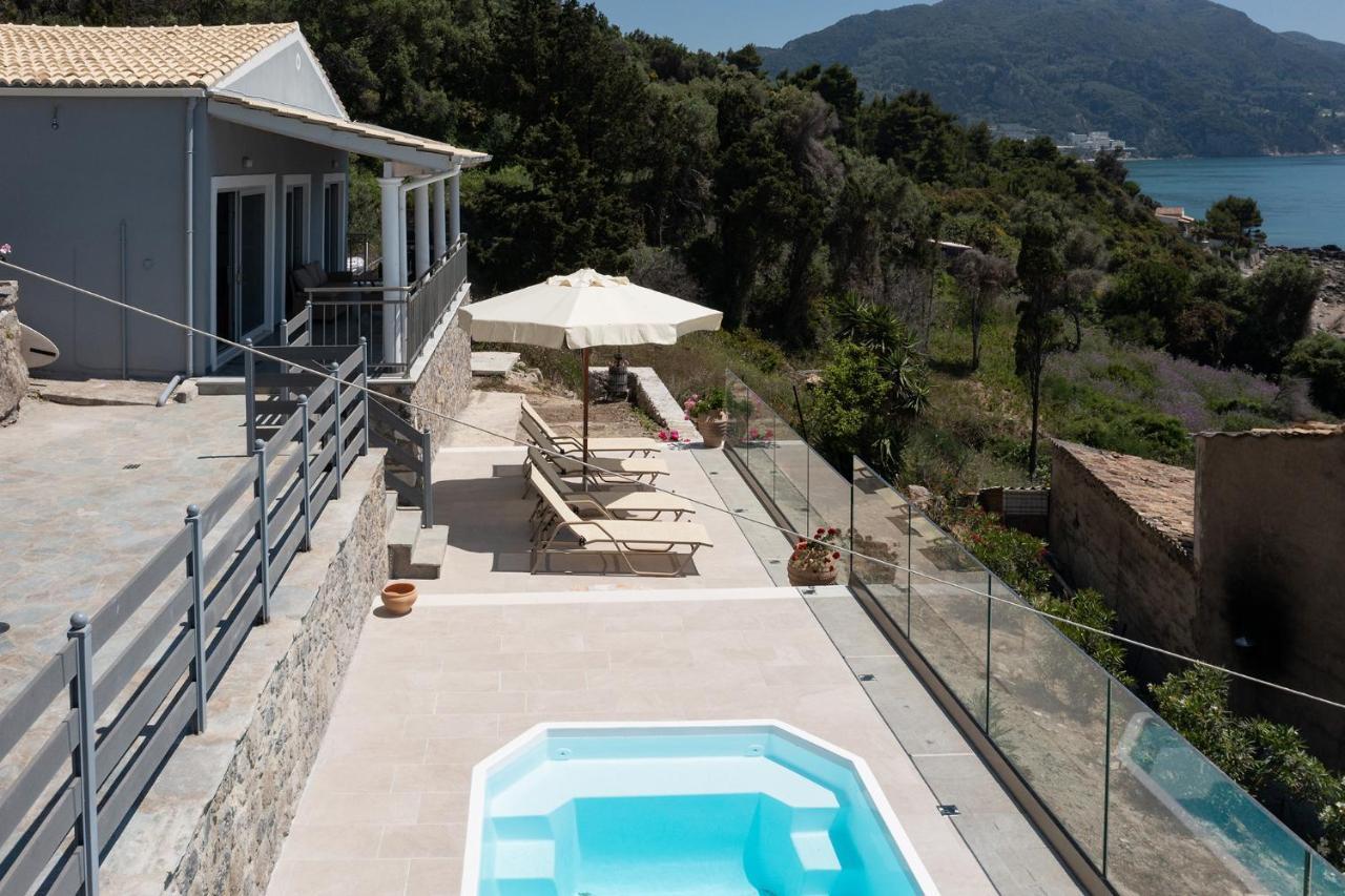 Villa Renata & Villa Filippos With Private Plunge Pool By Konnect 아기오스고르디오스 외부 사진