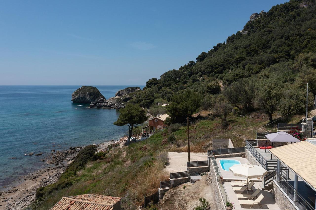 Villa Renata & Villa Filippos With Private Plunge Pool By Konnect 아기오스고르디오스 외부 사진