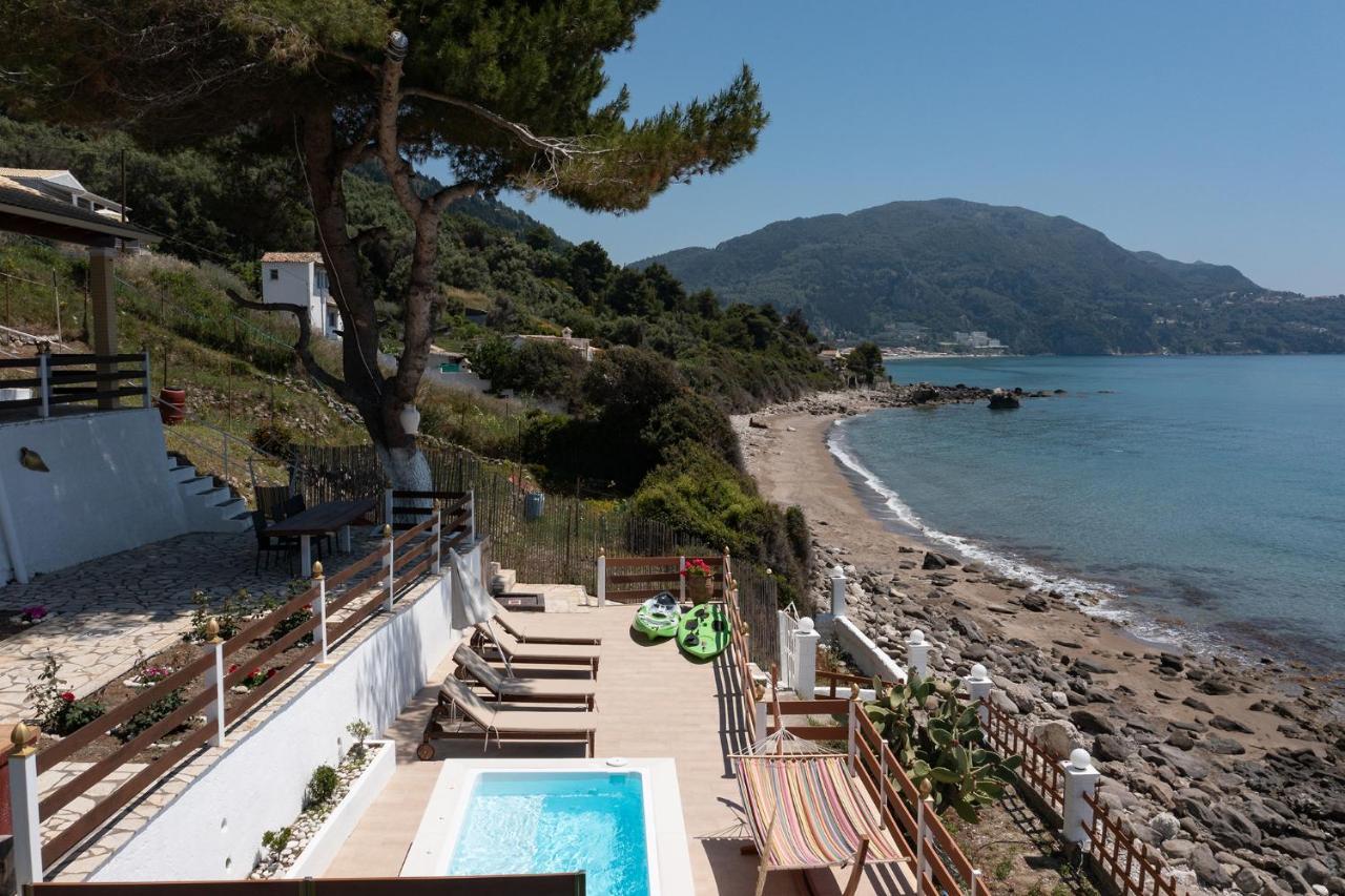 Villa Renata & Villa Filippos With Private Plunge Pool By Konnect 아기오스고르디오스 외부 사진