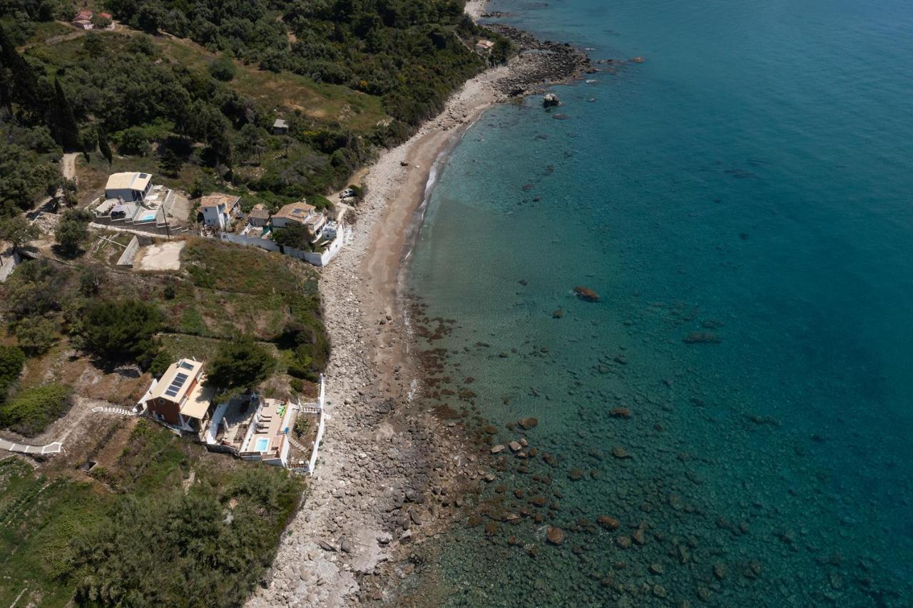 Villa Renata & Villa Filippos With Private Plunge Pool By Konnect 아기오스고르디오스 외부 사진