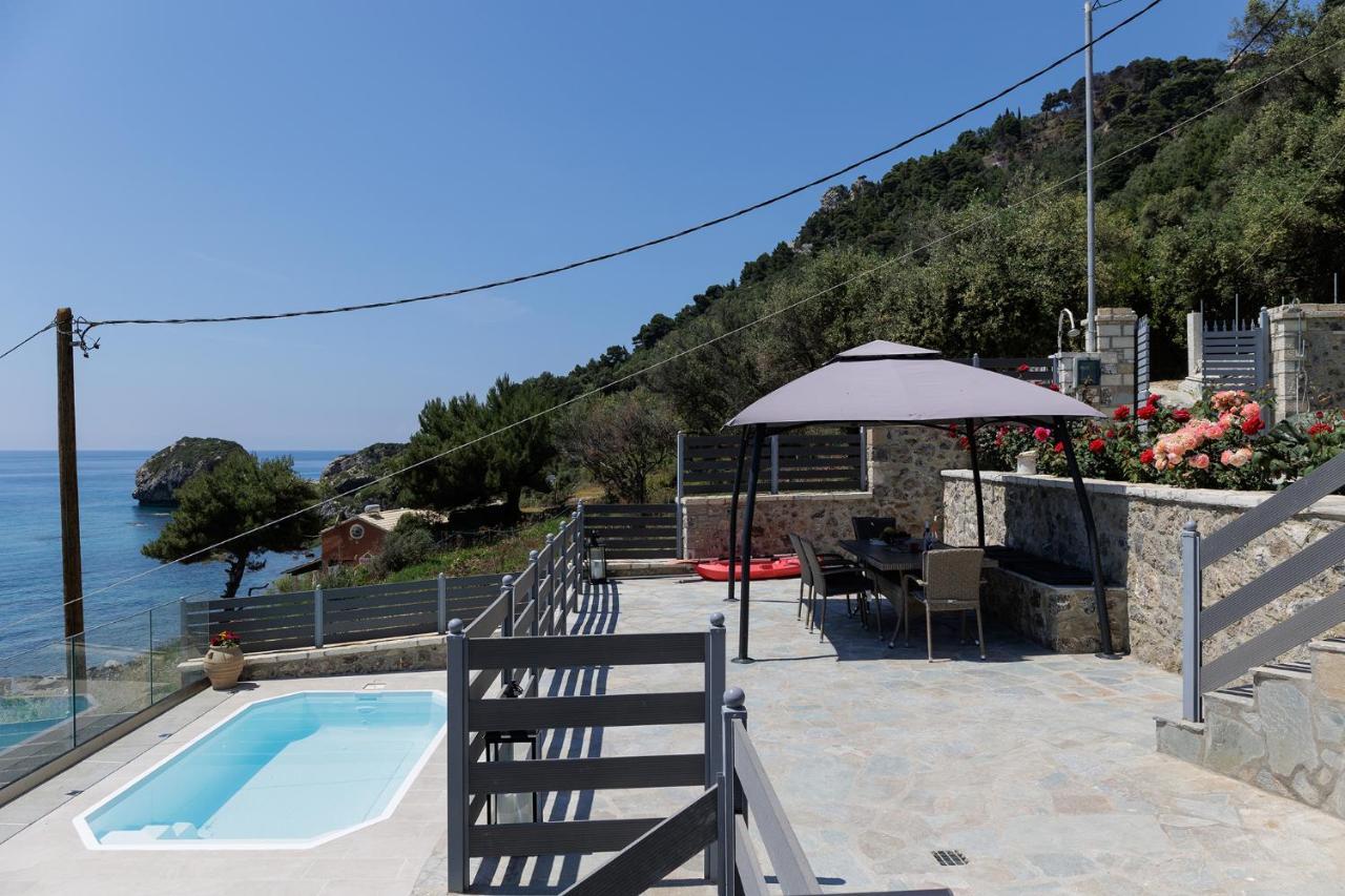 Villa Renata & Villa Filippos With Private Plunge Pool By Konnect 아기오스고르디오스 외부 사진