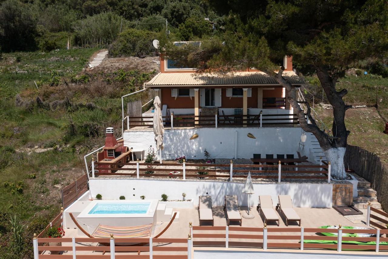 Villa Renata & Villa Filippos With Private Plunge Pool By Konnect 아기오스고르디오스 외부 사진