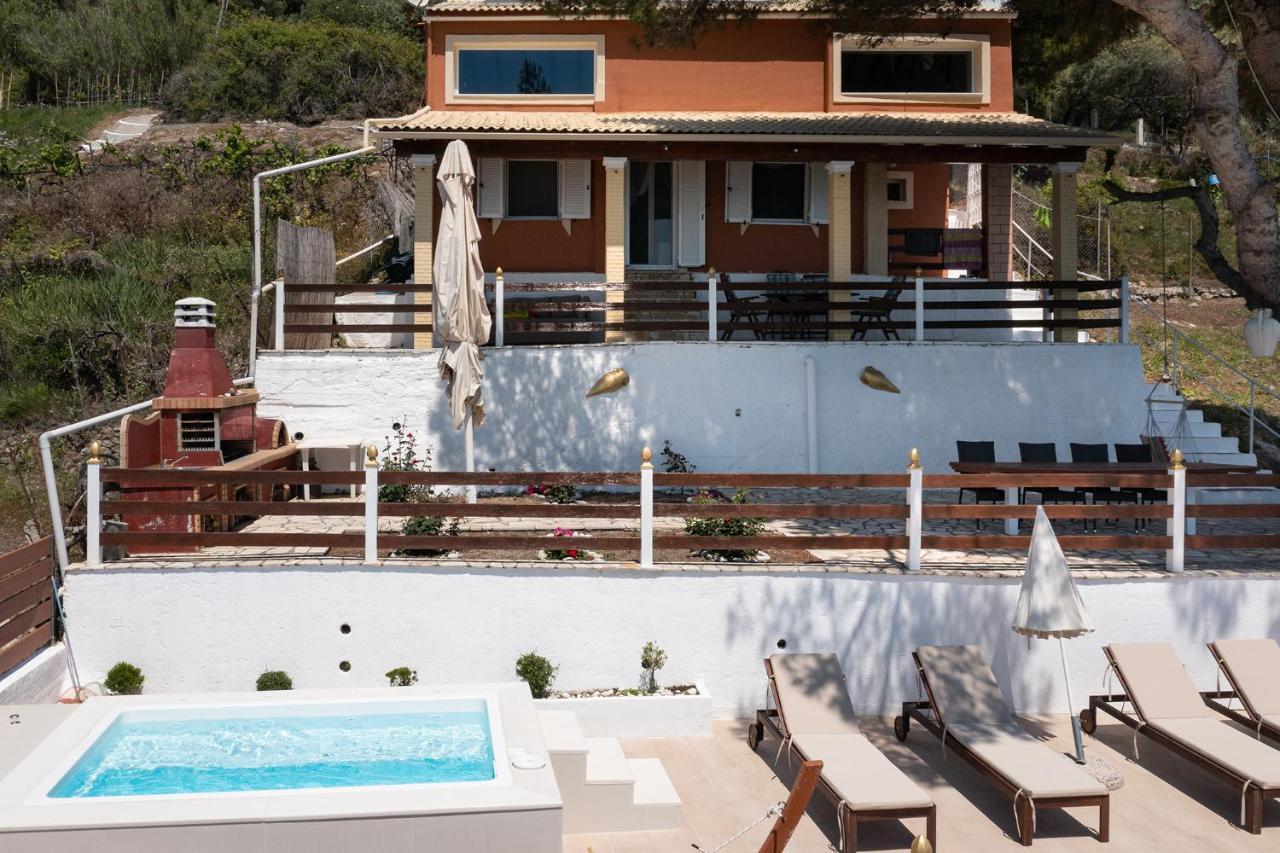 Villa Renata & Villa Filippos With Private Plunge Pool By Konnect 아기오스고르디오스 외부 사진