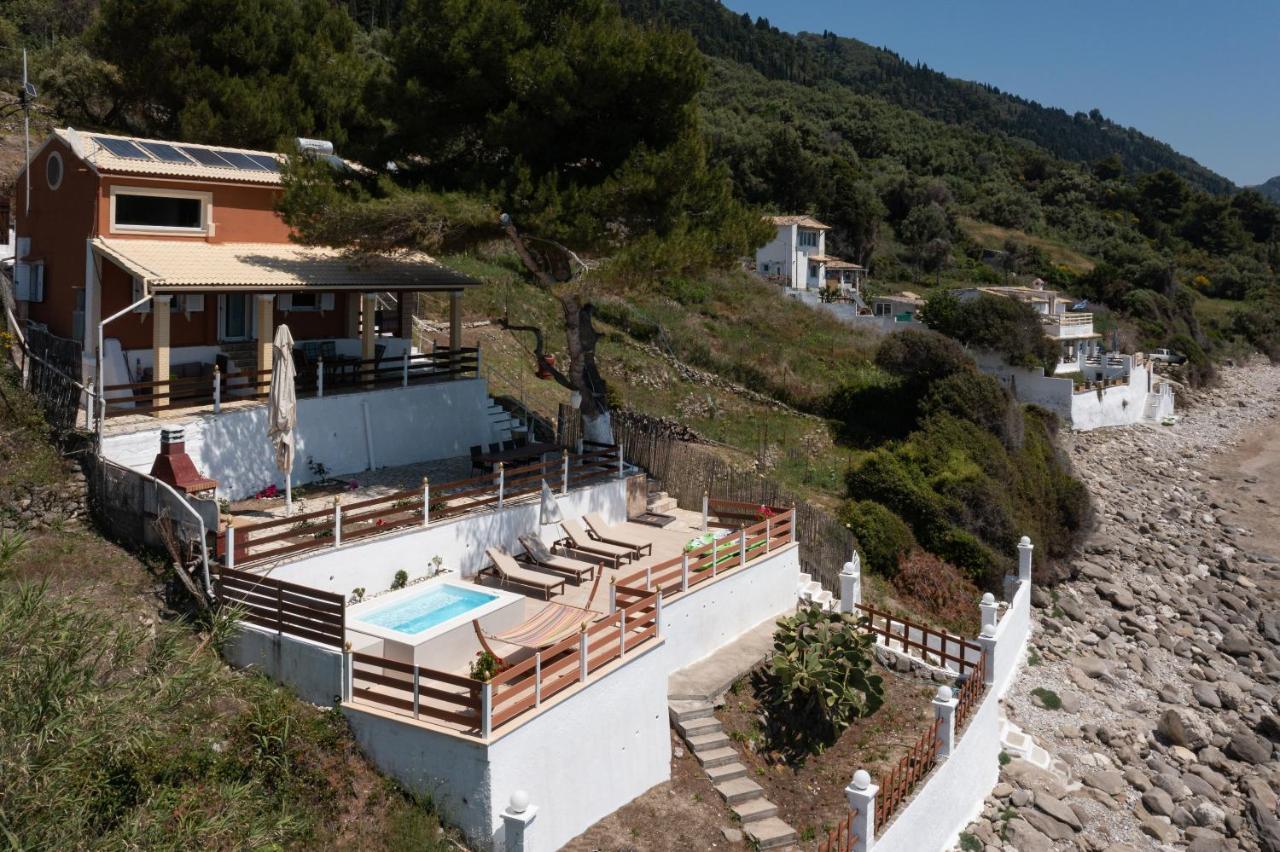 Villa Renata & Villa Filippos With Private Plunge Pool By Konnect 아기오스고르디오스 외부 사진