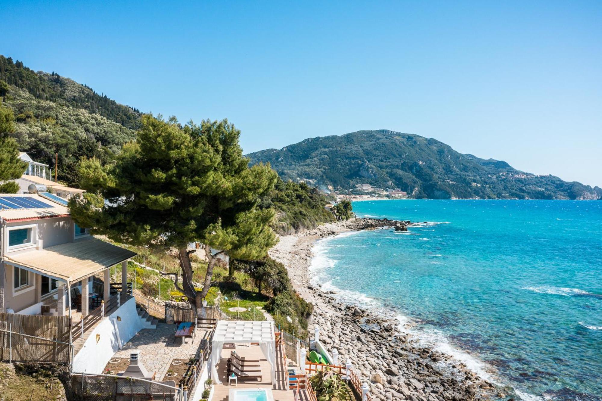 Villa Renata & Villa Filippos With Private Plunge Pool By Konnect 아기오스고르디오스 외부 사진