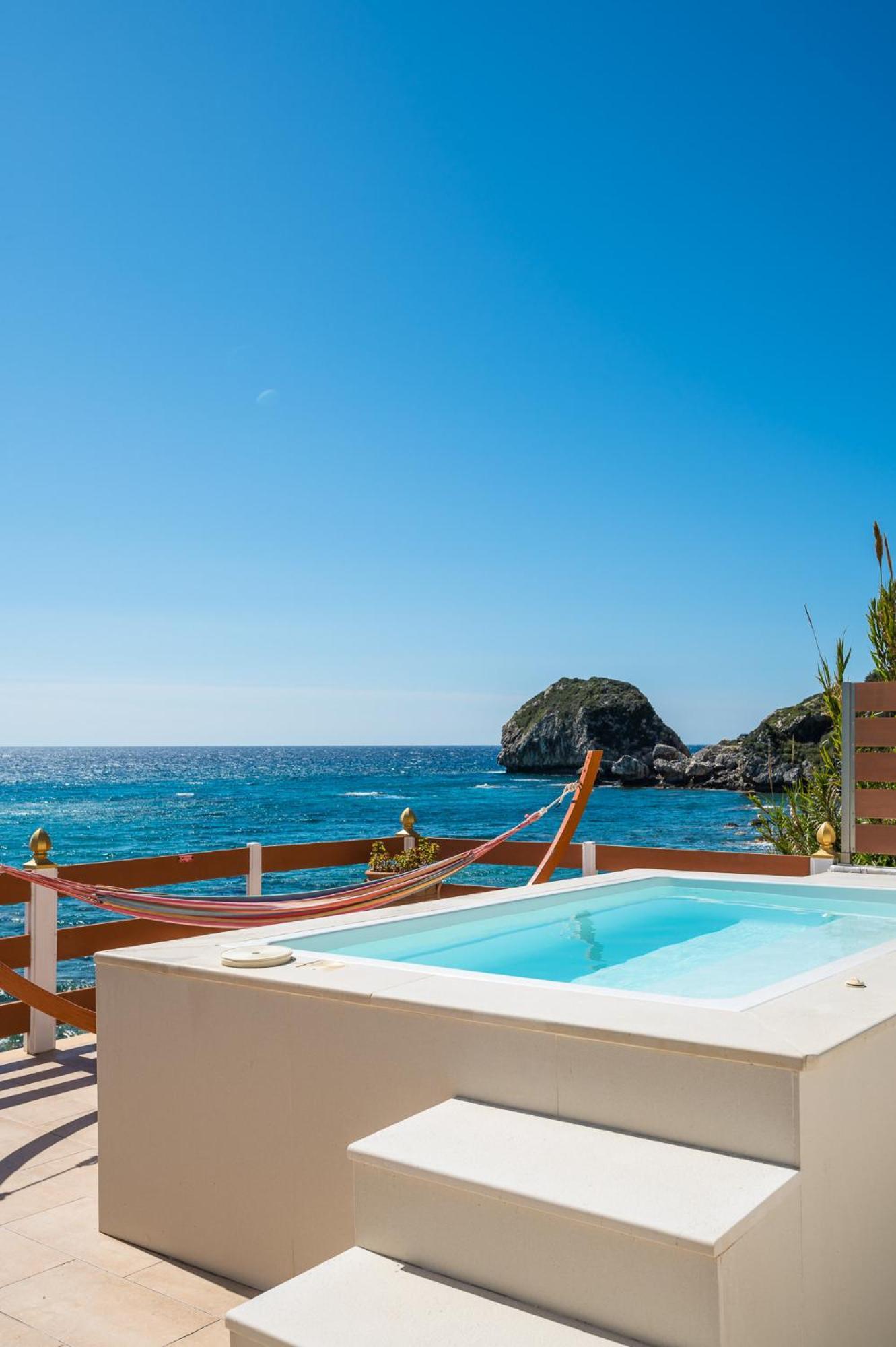 Villa Renata & Villa Filippos With Private Plunge Pool By Konnect 아기오스고르디오스 외부 사진