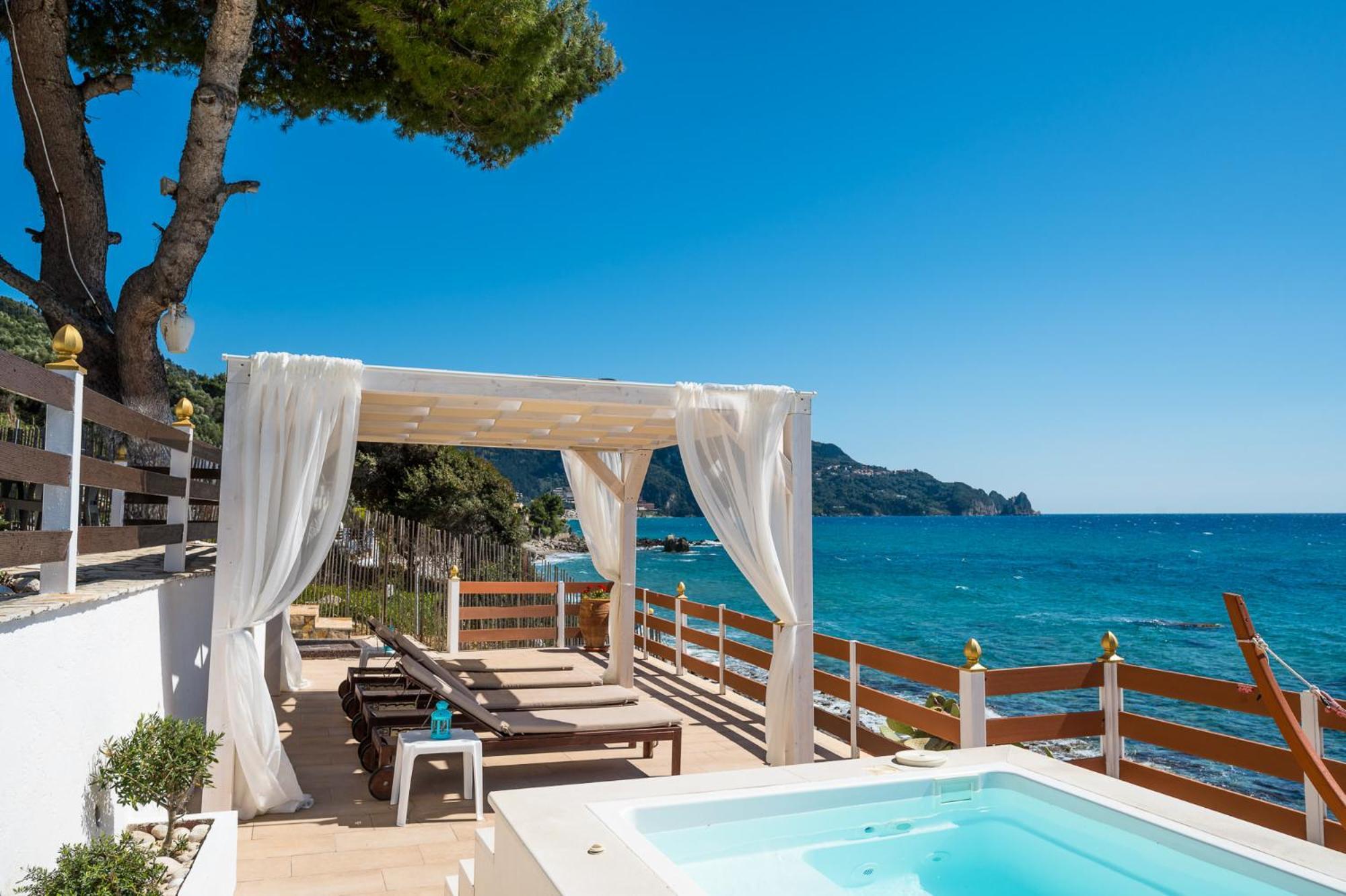 Villa Renata & Villa Filippos With Private Plunge Pool By Konnect 아기오스고르디오스 외부 사진